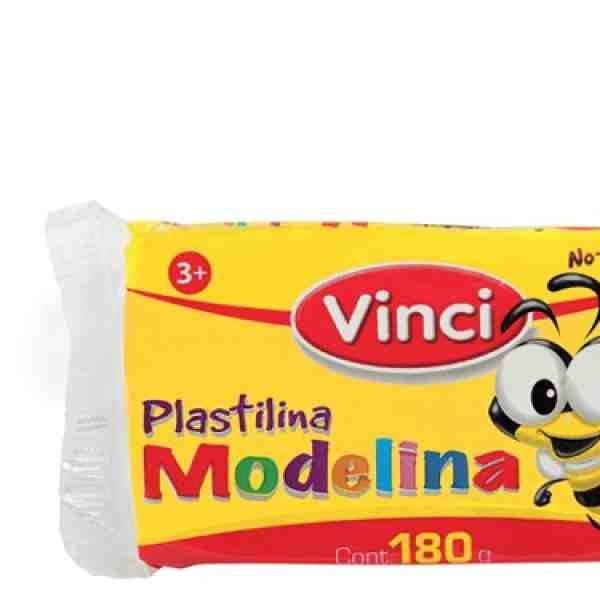 PLASTILINA MODELINA VINCI 180G. AMARILLO E.5 C.100